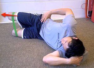 Hip Clam Exercise with a Plus - Mike Reinold